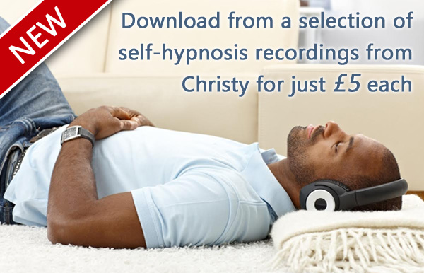 Self-Hypnosis recordings by Christy, only £5 each